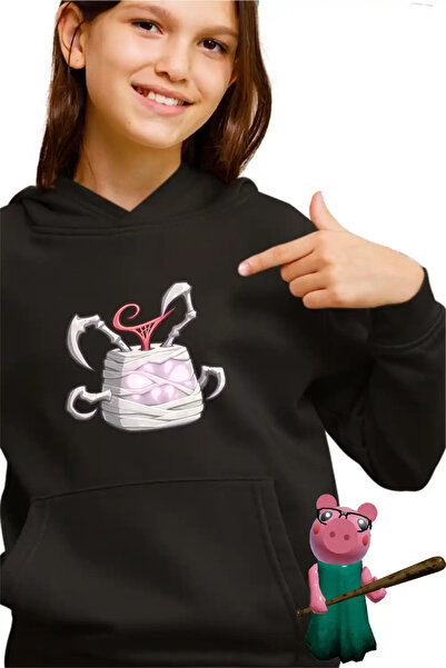 OEM Παιδικό Κορίτσι Blox Fruits Spider Fruit Φούτερ με Κουκούλα Roblox Fruit