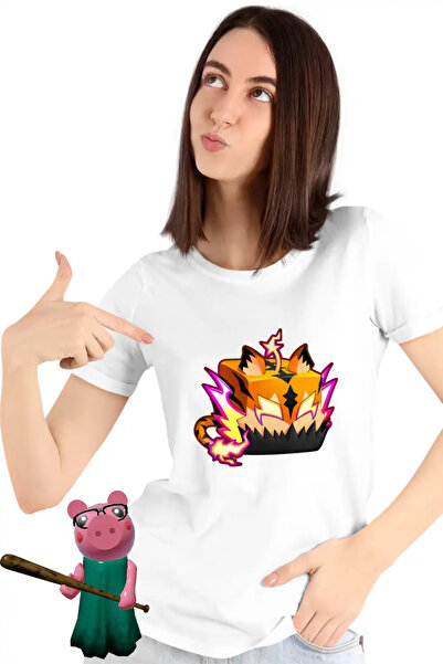 OEM Women's T-Shirt Blox Fruits Tiger Fruit Roblox Fruits