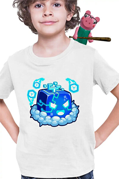 OEM Tricou Copii Baieti Blox Fruits Control Fruit Roblox Fructe