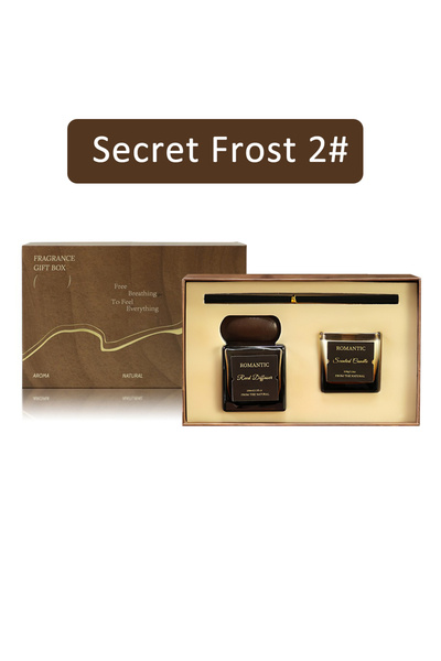 L&Wen مجموعة فواحة القصب والشموع، شموع بنكهة القهوة وفواحات القصب للعلاج بالر...