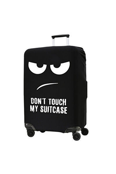 KWmobile Husă de bagaj XL, Kwmobile, Negru/Alb, Lycra, 45230.4.01