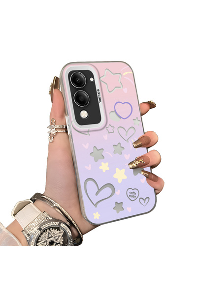 ucuc حافظة حماية للعدسات من السيليكون الصلب أكريليك درجة متوافقة مع هاتف Vivo...