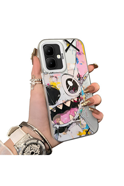 ucuc حافظة حماية للعدسات من السيليكون الصلب أكريليك متوافقة مع هاتف Infinix S...