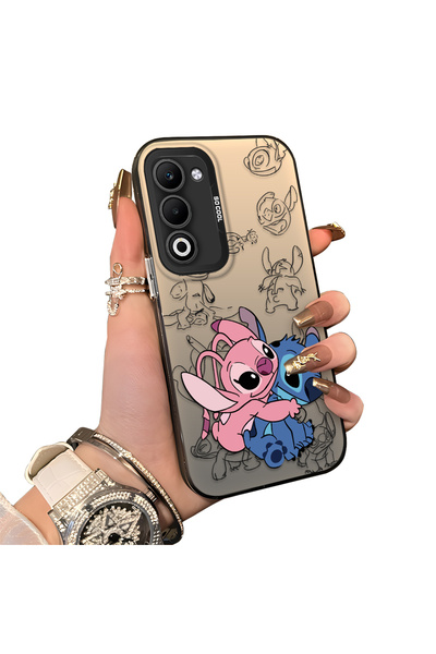 ucuc Oppo A5 4G/5G Compatible Hard Acrylic Back Silicone Edge Lens Protection...