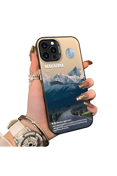 ucuc حافظة حماية للعدسات من السيليكون الصلب أكريليك درجة متوافقة مع هاتف iPho...