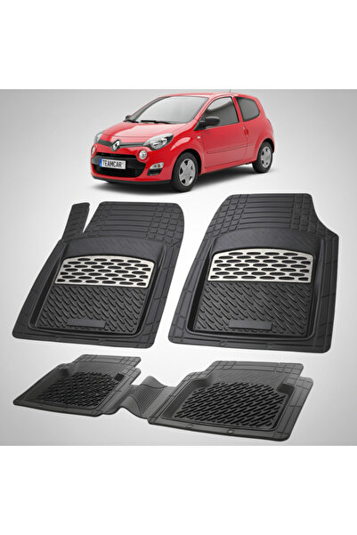 TEAMCAR Renault Twingo II 2 Χάτσμπακ Συμβατά Πατάκια Δαπέδου 2011-2014 |   Ασήμι