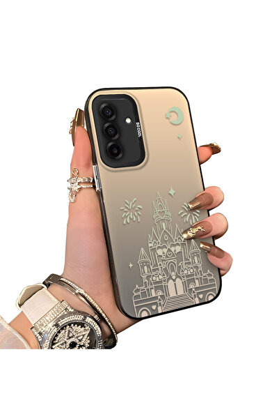 ucuc حافظة حماية للعدسات من السيليكون الصلب أكريليك درجة متوافقة مع هاتف سامس...