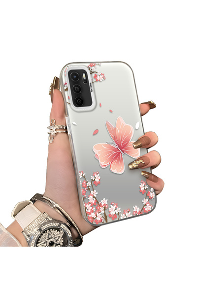 ucuc حافظة حماية للعدسات من السيليكون الصلب أكريليك درجة متوافقة مع هاتف أوبو...