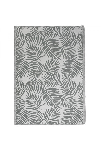 JEMIDI Covor de terasă, 120 x 180, gri, polipropilenă, 55024.22