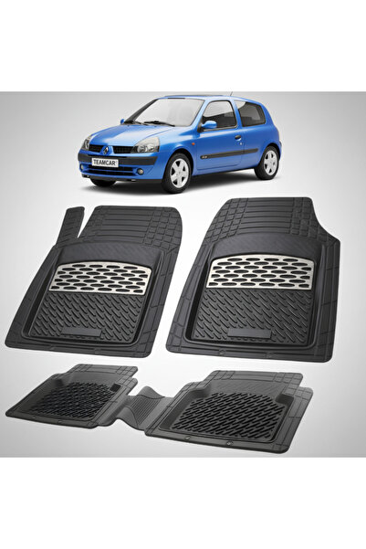 TEAMCAR Πατάκια δαπέδου συμβατά με Renault Clio II 2 Hatchback 2001-2003 |   ...