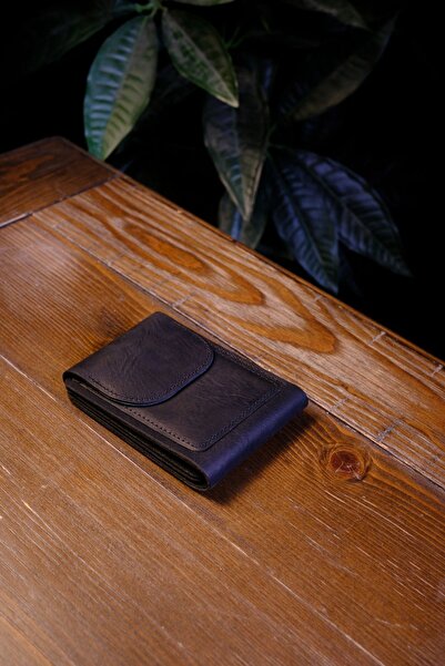 eonaks Rio - İnce Tasarım Hakiki Gerçek Deri Cüzdan ve Kartlık - SİYAH