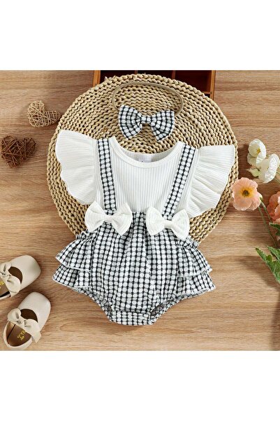 OEM Ținută pentru bebeluși cu bentiță ALICE