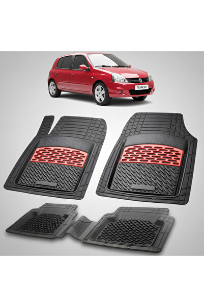 TEAMCAR Πατάκια δαπέδου συμβατά με Renault Clio II Campus Hatchback 2006-2012...
