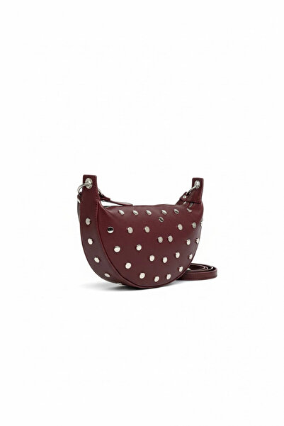 Glemix Geantă de mână și de umăr pentru femei Maribel Burgundy D Model Trok c...