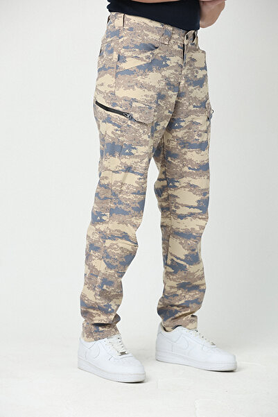 rlt relax time Pantaloni tactici militar Commando pentru bărbați, camuflaj, c...