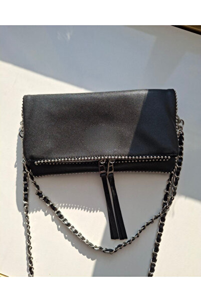 Nues ZV Clutch Large Kadın Boncuklu El / Omuz Çantası