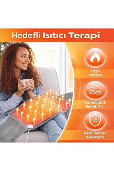 coofbe Zaman Ve Isı Ayarlı Kumandalı Elektrikli Isıtıcı Korse Isıtmalı Bel Kemeri
