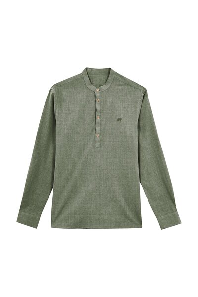 Bad Bear قميص رجالي أخضر شاحب من غويد