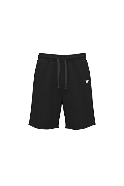 Bad Bear شورت رجالي أسود من فريشي