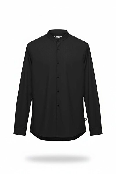 Bad Bear قميص رجالي أسود خام