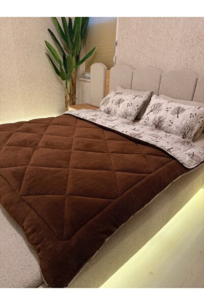 İlay home concept Double Set 5-Piece Wels Welsoft Fleece U Set / Çarşa Bed Sh...