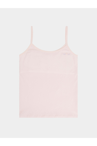 Styli Girls Pink Cotton Vest