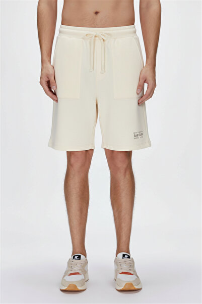 Bad Bear Upside down White Men's Shorts