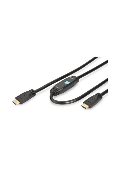 Digitus HDMI високоскоростен свързващ кабел с усилвател - HDMI Type-A/HDMI Ty...