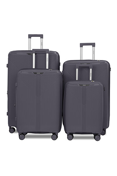 PARAJOHN Para John Striva Edition 2 Expandable 4-Piece Luggage Set – PP Mater...