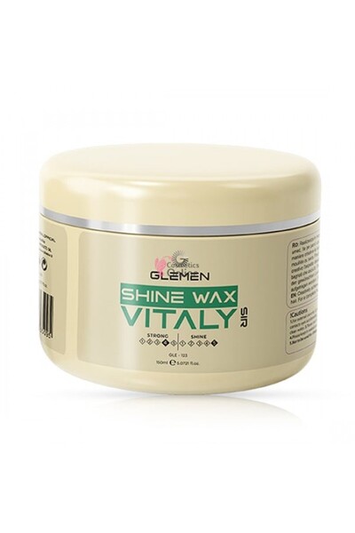 Glemen Vitaly glossy hair wax, 150 ml, art GLE 123