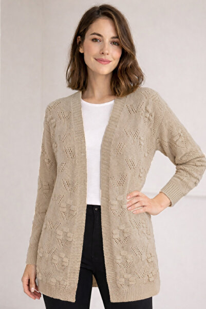 benguen Summer Cotton Cardigan R4551 Beige