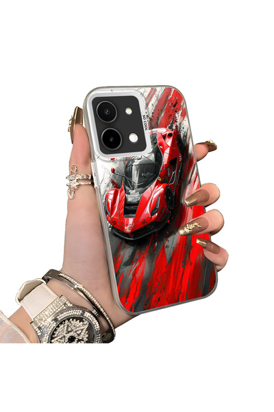 ucuc حافظة حماية لعدسة الهاتف من السيليكون الصلب أكريليك متوافقة مع شبكة 4G م...