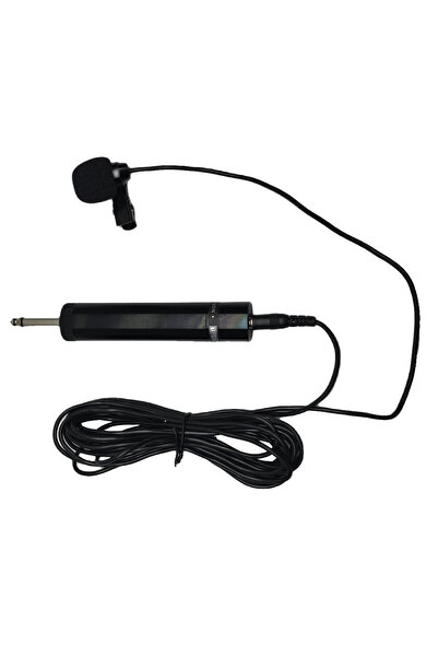 Notel NOT-330 Profesyonel Yaka Mikrofonu - 3.5 mm Jaklı Kürsü ve Sunum Mikrof...