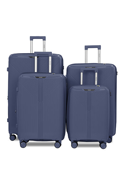 PARAJOHN Para John Striva Edition 2 Expandable 4-Piece Luggage Set – PP Mater...