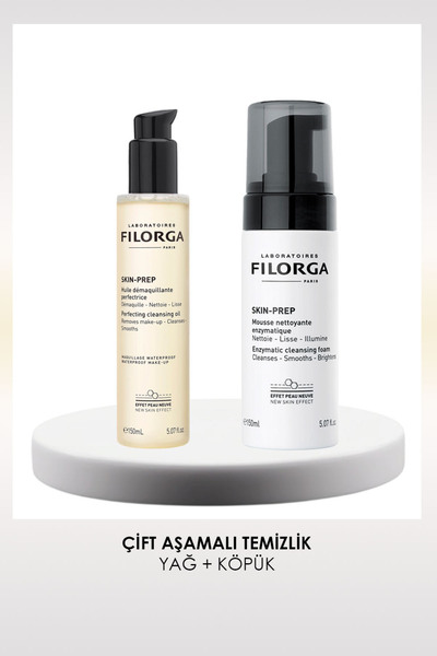Filorga Çift Aşamalı Derinlemesine Temizlik (Skin Prep Yağ Bazlı Temizleyici ...