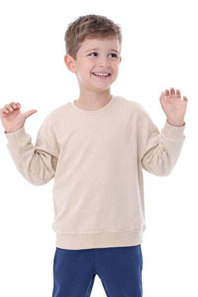 ZUZUNGA Unisex dečija Osnovni ravna brušena 100% pamuk majica