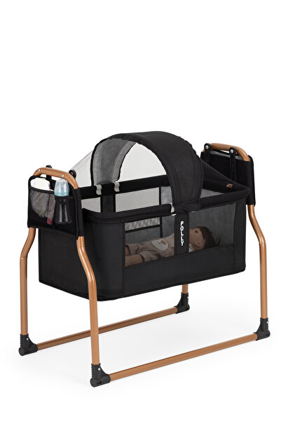 POLLY BABY X-LARGE KETEN TENTELİ FİLELİ SİLİNEBİLİR DEMONTE PORTATİF SALLANIR...