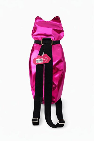 4nio Hologram Cat Design Mini Backpack