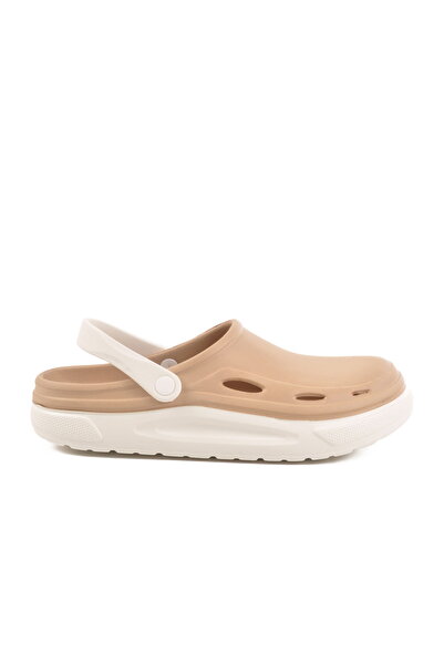 Aspor Beige Men's Sabo Slippers