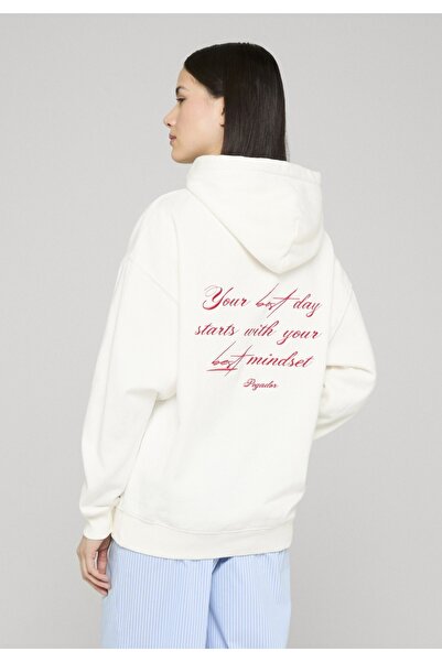 ZAVIXO Women's 3 Thread Street Style O Oversized Sweatshirt – Comfortable Fit...