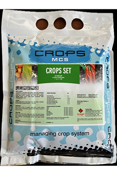 İZAGRİ CROPS SET YAPRAK GÜBRESİ 1KG (FOSFOR AĞIRLIKLI ÇİÇEKLENDİRİCİ ÇİÇEK TU...