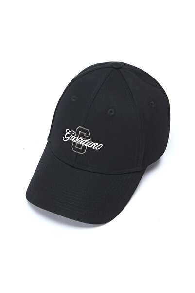 Giordano Unisex Cotton Twill Embroidered Signature Cap