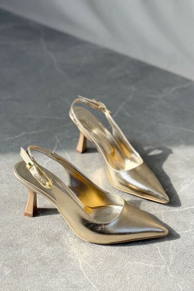 GOFFSHOES Γυναικείο Ovis Pointed Παπούτσι με τακούνι - Χρυσό