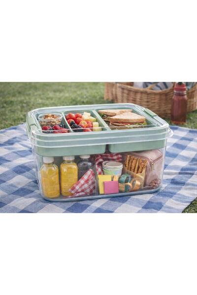 SELKA HOME Organizer Box with Compartments