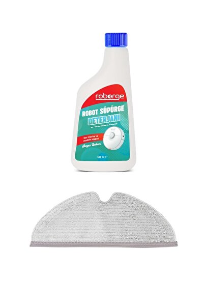 Roborge Roborock S6 Max V Robot aspirator cu pânză de mop + detergent pentru ...