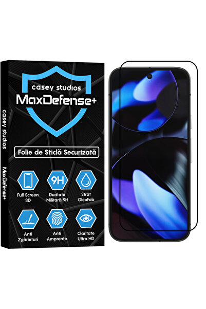 Casey Studios Folie Google Pixel 9, Full Cover 3D, Full Glue, HD, Anti Zgarie...