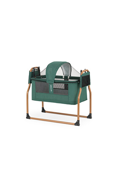 POLLY BABY X-LARGE KETEN TENTELİ FİLELİ SİLİNEBİLİR DEMONTE PORTATİF SALLANIR ANNEYANI SEPET BEŞİK HAMAK BEŞİK