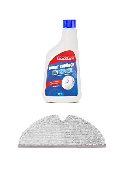 Roborge Roborock Q7 Max+ Robot aspirator cu lavetă de mop + detergent pentru ...