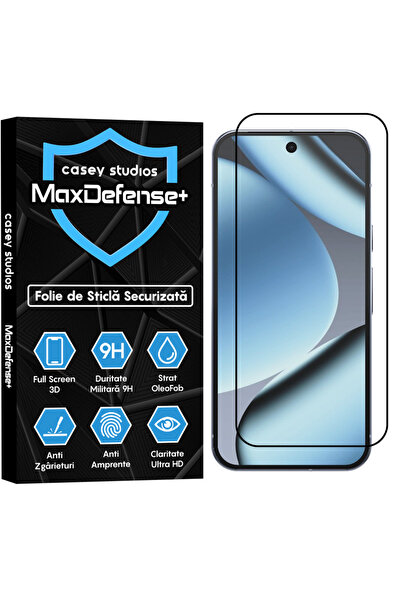 Casey Studios Folie Google Pixel 10 Pro, Full Cover 3D, Full Glue, HD, Anti Z...