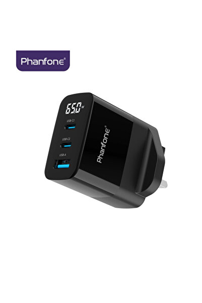 Phanfone شاحن جداري سريع بقدرة 65W من فان فون